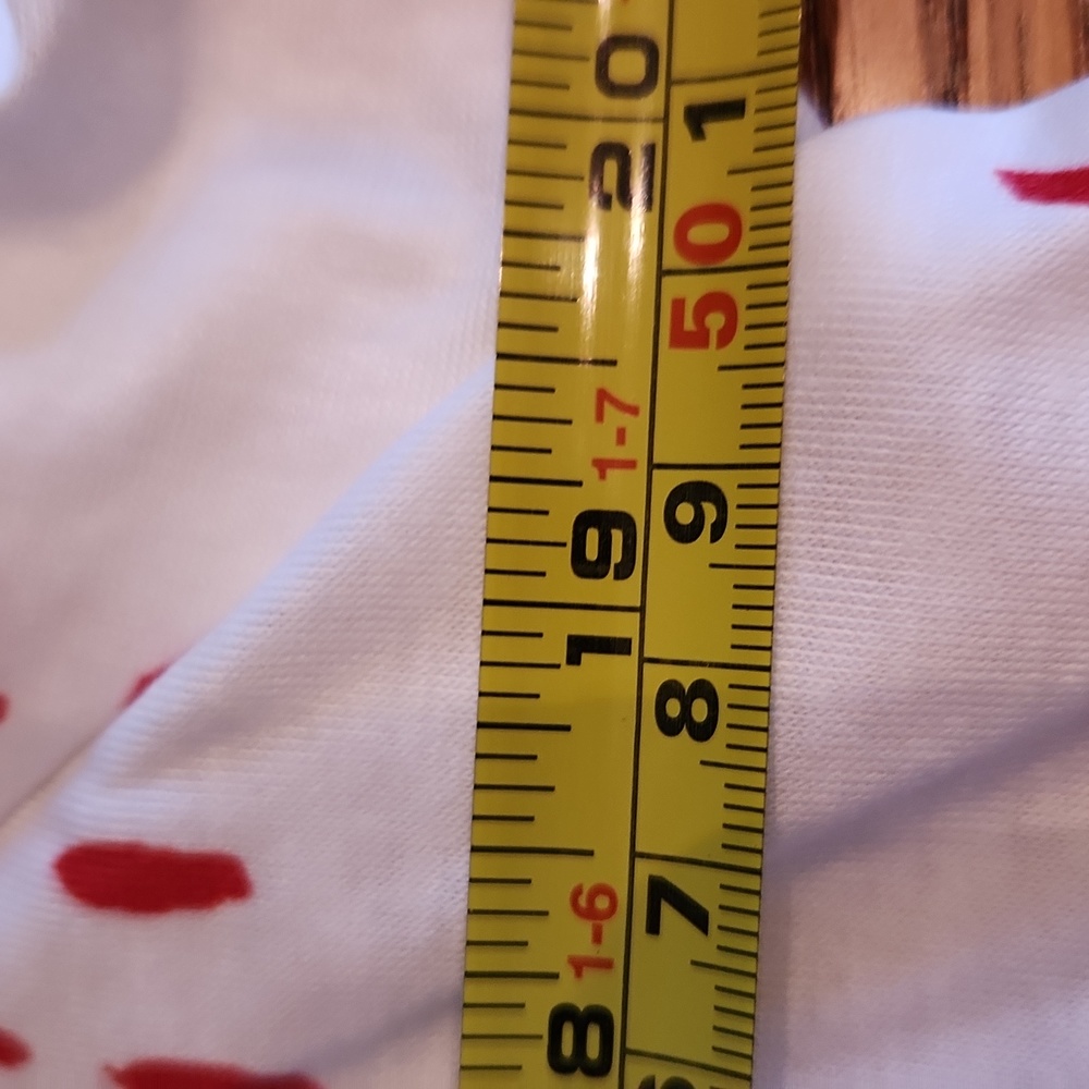 SheilLay Brand, Women's Top, Size Large, beautiful flag , red, white and blue - Picture 7 of 8